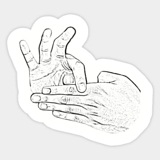 Finger Trick Sticker